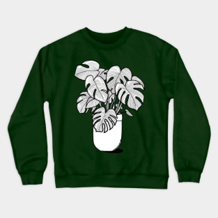 Planty the monstera. Crewneck Sweatshirt